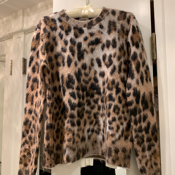Saint Laurent cheetah print sweater - Picture 2 of 2